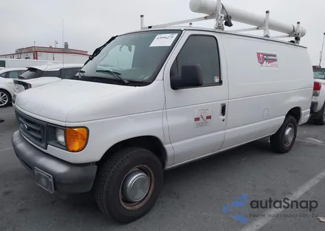 2005 Ford E-250 Commercial/Recreational z USA, uszkodzony, nr VIN 1FTNE24L25HA34392